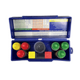 thumbnail image 1 of 5-Way Test Kit for Pool & SPA Acid Demand Chlorine Total Alkalinity Bromine PH Water Quality Tester Set, 1 of 7