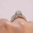 thumbnail image 4 of PULABO Modern Proposal Wedding Ladies Gift for Wife Comfortable Fit Dazzling AAA Zircon Cubic Zirconia Ring Perfect Present Gift Box Included, 4 of 7