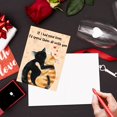 thumbnail image 2 of Tarjeta de aniversario y San Valentín con gato Missonemi 13,5 x 20,5 cm, 2 of 6