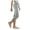 Grey, variant on Capri Cargo Pants for Women Spring Summer Lightweight Elastic Waist Slim Fit Tapered Workout Yoga Pants Capris
