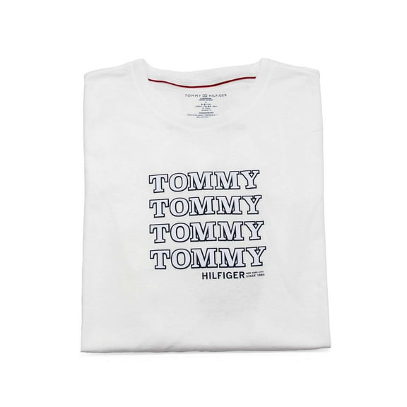 Tommy Hilfiger Men's Modern Essentials Crew Neck Tee, White,XL - US