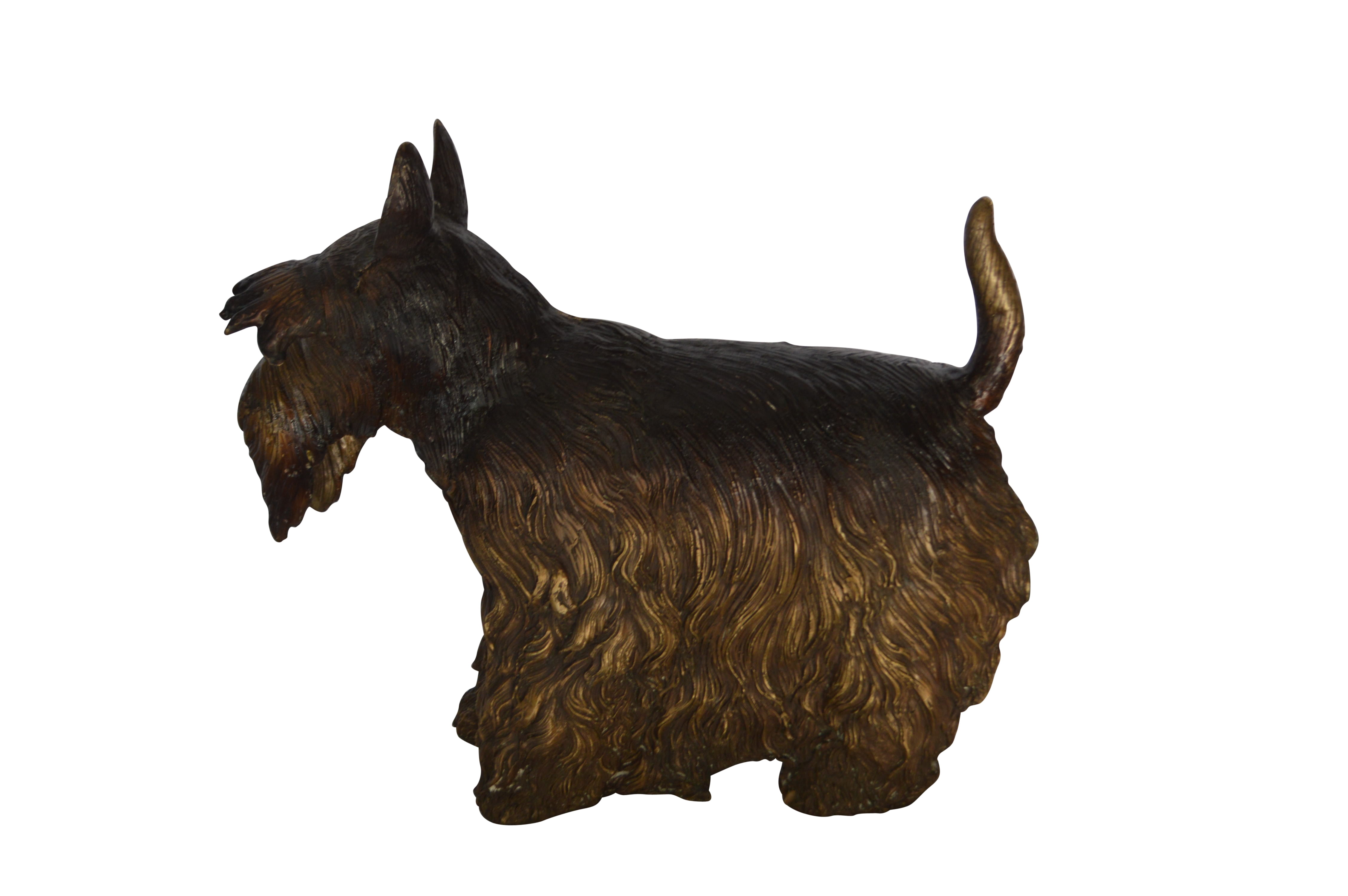 border terrier statue