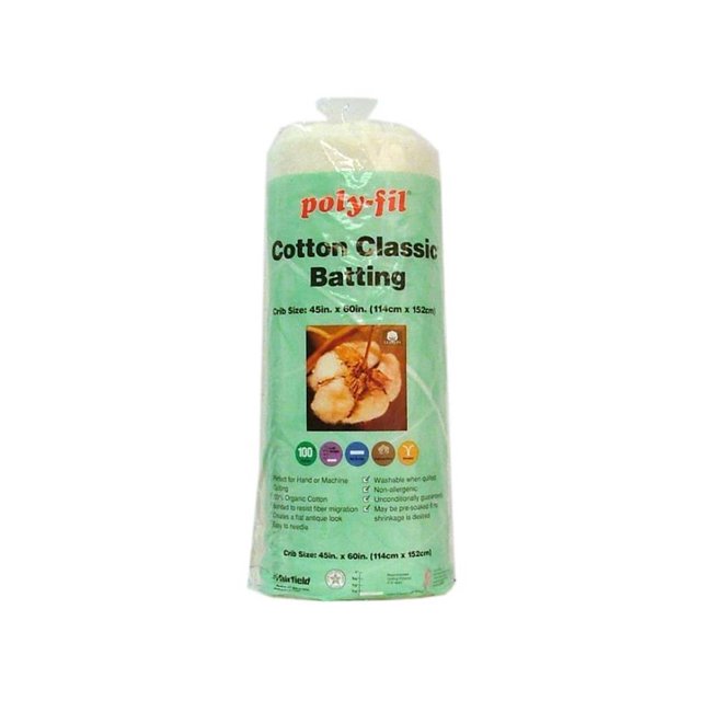 Fairfield Batting Organic Cotton Classic 45x60