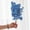 🔥 Blue_Hot#307, variant on Artificial Flowers | Bright Color Long-Lasting Fade-Resistant Waterproof Design | 34cm Plastic Decorative Fake Flower | Home & Outdoor Display