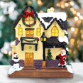 thumbnail image 3 of Anime Light Up Christmas Village, Led Miniature Christmas Village House, Christmas Village House Christmas DecorationsNEW6, 3 of 4