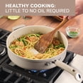 thumbnail image 5 of Farberware TrueCook 6qt Ceramic Jumbo Cooker, Dishwasher and Oven Safe, Taupe, 5 of 18