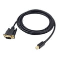 thumbnail image 1 of Adaptador de cable Mini DisplayPort a VGA de 1,8 m, 1080P, DP a VGA, compatible con pantalla HDTV y MacBook Air Pro., 1 of 12