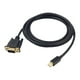 thumbnail image 1 of Adaptador de cable Sincero Mini DisplayPort a VGA 1080P compatible con pantalla MacBook Air/Pro HDTV, 1 of 10