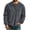 Gray, variant on Corduroy Crewneck Sweatshirts for Men Fashion Winter Solid Color Long Sleeve Sports Sweatshirt with Front Pockets Casual Loose Basic Pullover