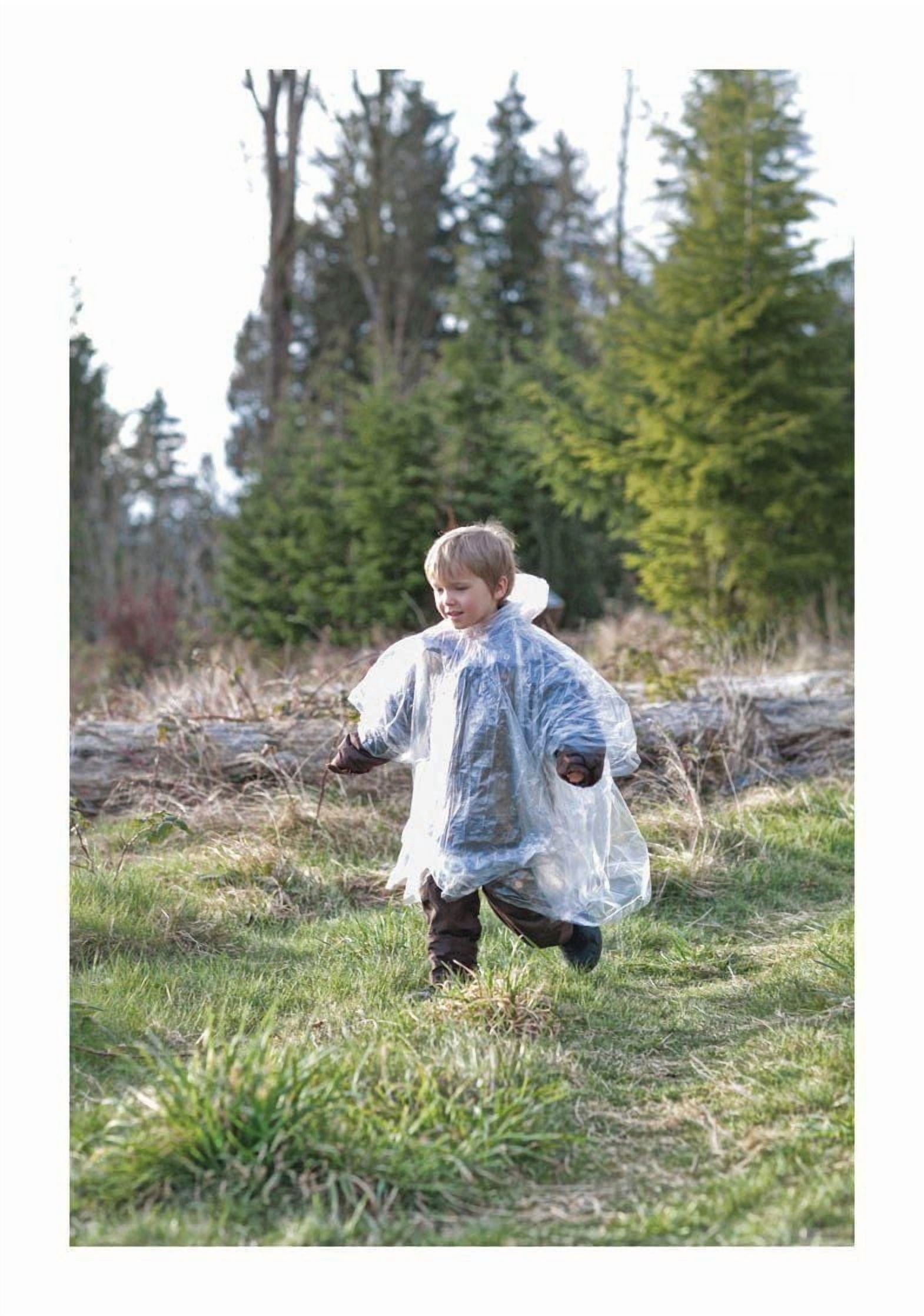 Poncho de pluie imperméable d'urgence pour enfants Coghlan's - 1 pièce