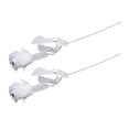 thumbnail image 3 of Rosas artificiales de Halloween con globos oculares, accesorios realistas para disfraz de cosplay 2 blanco, 3 of 9