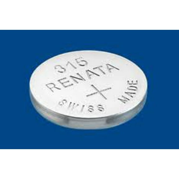 Renata 315 - SR716 Silver Oxide Button Battery 1.55V - 50 Pack + 30% Off!
