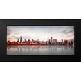 thumbnail image 2 of Kopczynski, Marcin 24x13 Black Modern Framed Museum Art Print Titled - Sunrise at Chicago, 2 of 5