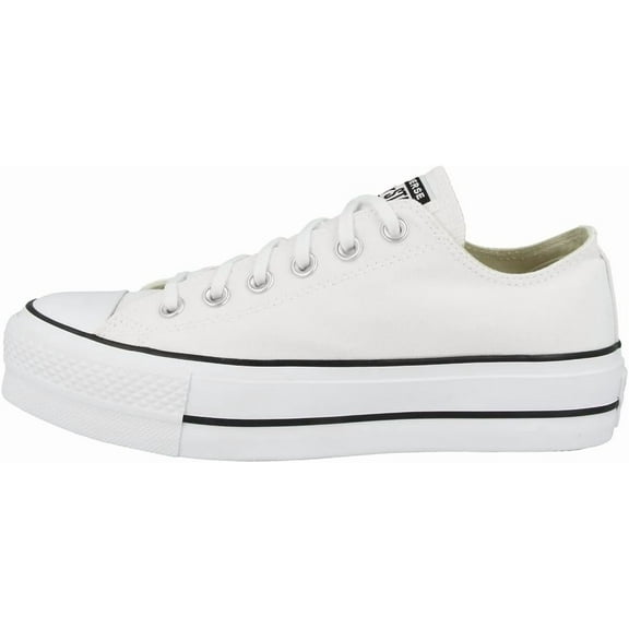 Converse Womens Chuck Taylor All Star Lift Platform Shoes - Optical White