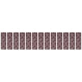 thumbnail image 2 of Stair Treads 9 inch by 28 inch by sussexhome Monument Collection Trellis Design Vibrant and Soft Stair Treads, Red , Pack of 7 [100% Polypropylene], 2 of 3