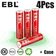 4x 1.5v AAA 1200mwh Rechargeable Li-Ion Battery For Flashlight Toys Watch Light