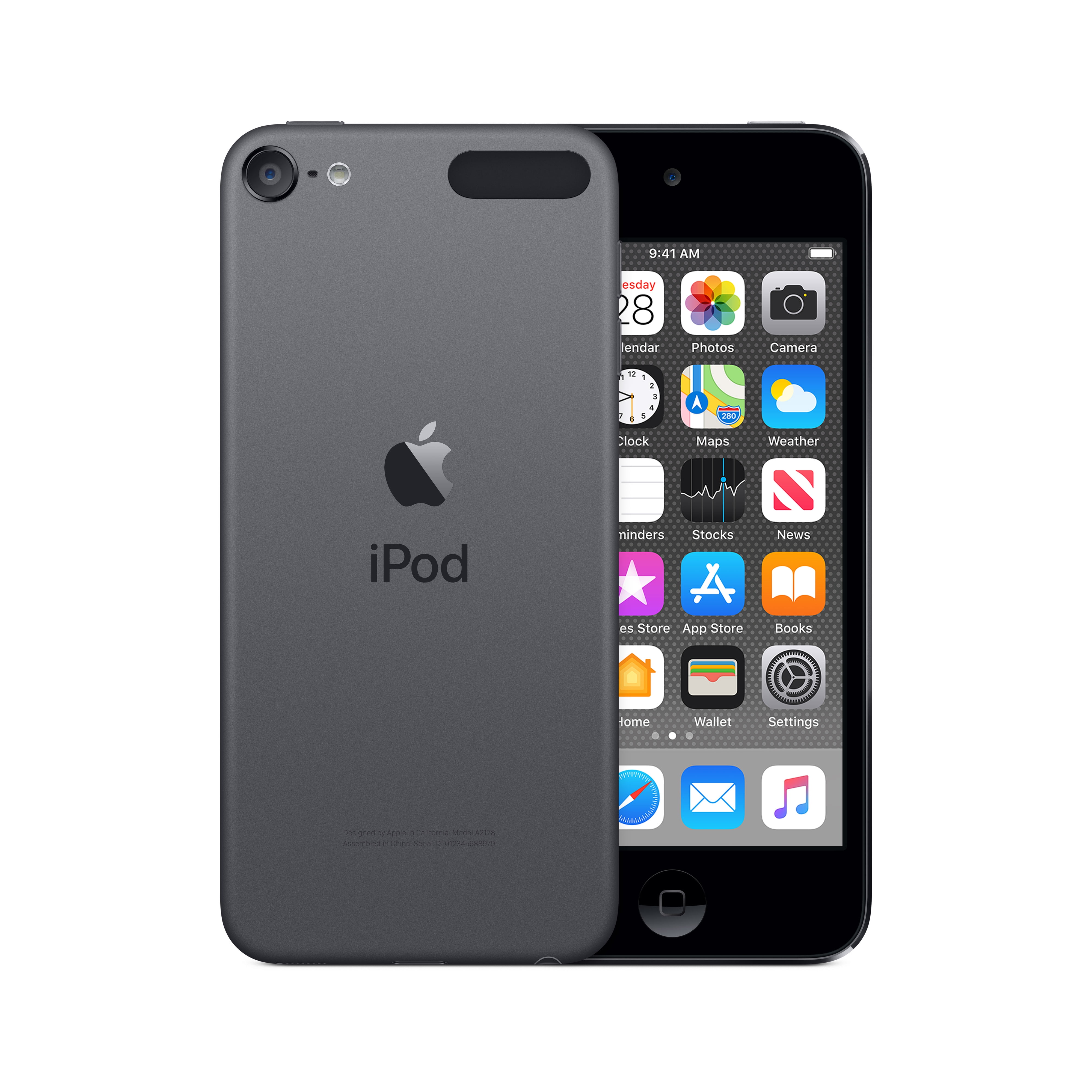 32GB #8255 Apple iPod touch 6th Generation Space Gray 