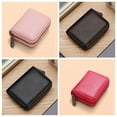 thumbnail image 4 of Slim Card Case Zipper Card Holder Wallet Credit Large Capacity Card Holder, 4 of 9