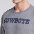 thumbnail image 7 of Men's Fanatics Heather Gray Dallas Cowboys Pass Rush Tri-Blend T-Shirt, 7 of 7