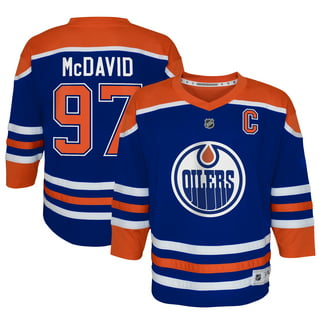 Connor McDavid #97 - Autographed 2017-18 Edmonton Oilers Pre-game