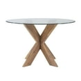 thumbnail image 5 of Powell Augusta 5-Piece Dining Set, Natural/Gray, 5 of 7