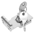 thumbnail image 1 of AURARMLET 1Set Thickened Lock Plate File Cabinet Lock Replacement for Glass Cabinets, 1 of 8