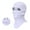 White, variant on Neck Headwear Scarfs Headbands Elastics Face Cover Mask