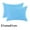Blue, variant on Unique Bargains Pillowcases 2-Piece Egyptian Cotton Pillow Cover Navy Blue Standard