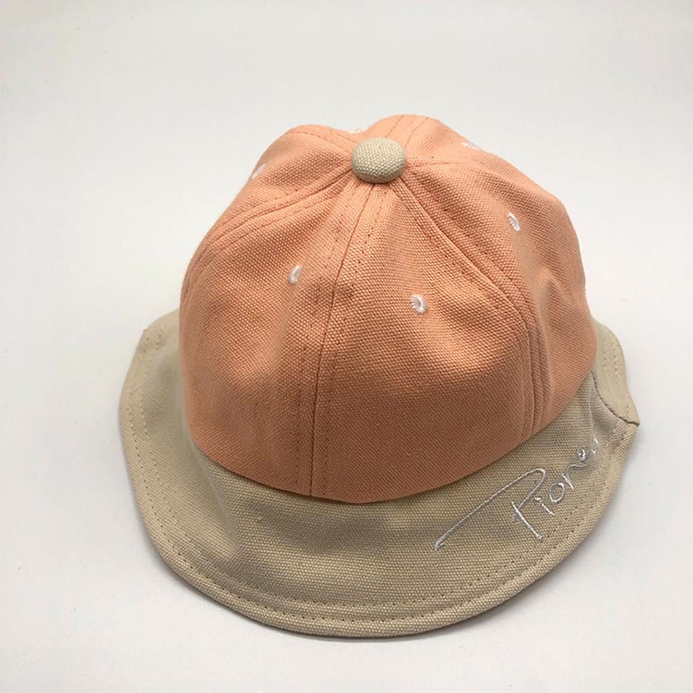 Kritne Color Stitching Hat, Kids Hat,Color Stitching Embroidered Letter