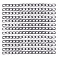 thumbnail image 1 of Cadena de aluminio de 10 m, elegante y sencilla, resistente a la oxidación, de metal, para manualidades, cadenas para bolsos, fabricación de joyas, color plateado y negro., 1 of 14