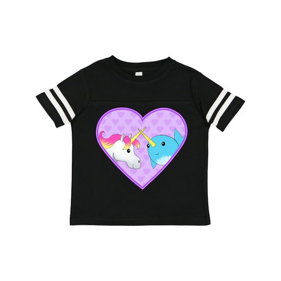 Inktastic Unicorn and Narwhal Cute Couple Boys or Girls Toddler T-Shirt