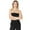 Black, variant on Tube Tops for Women Strapless Bandeau Tanks Casual Backless Irregular Hem Shirts Sleeveless Slim Fit Blouses Red M