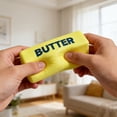 thumbnail image 4 of Butter Stick Squishy Cube, Anxiety Relief Sensory Cube, Stress Relief Cube Squeeze Butter Cube Set Slow Rising Soft Fidget Toys for Stress Relief Anxiety Sensory Gifts for Adults, Butter, 4 of 6