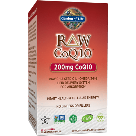 Garden of Life Raw CoQ10 60 Capsules