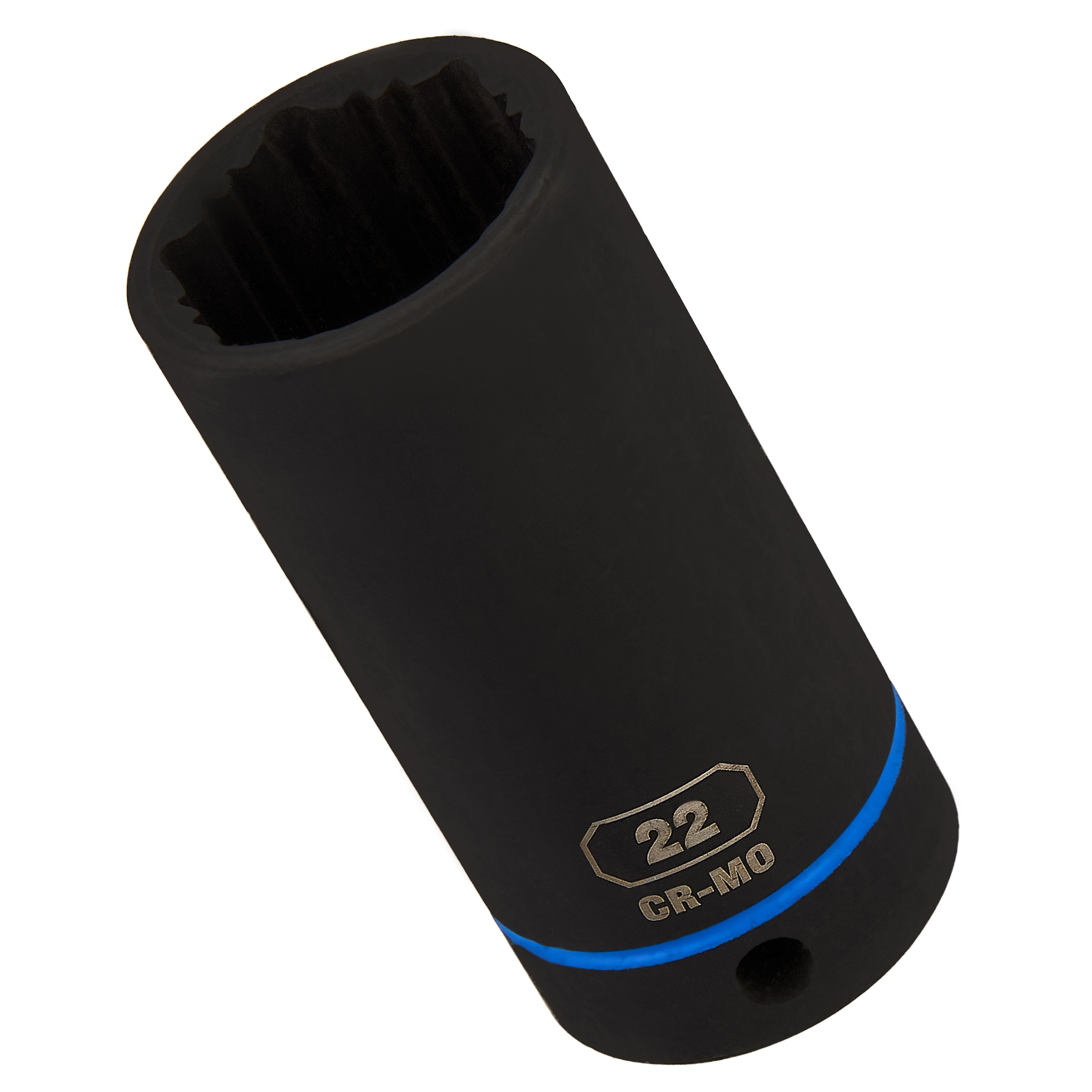 Juego de dados de impacto Hyper Tough de 36 piezas de 3/8 de pulgada en métrico CRMO (mm) 8
