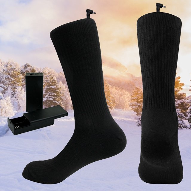 Calcetines Térmicos Eléctricos Calcetines térmicos eléctricos unisex Calcetines eléctricos transpirables para ciclismo de esquí de invierno