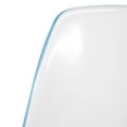 thumbnail image 6 of Home Furniture Cresco Molded 2-Tone Eiffel Side Chair - White Blue, 6 of 7