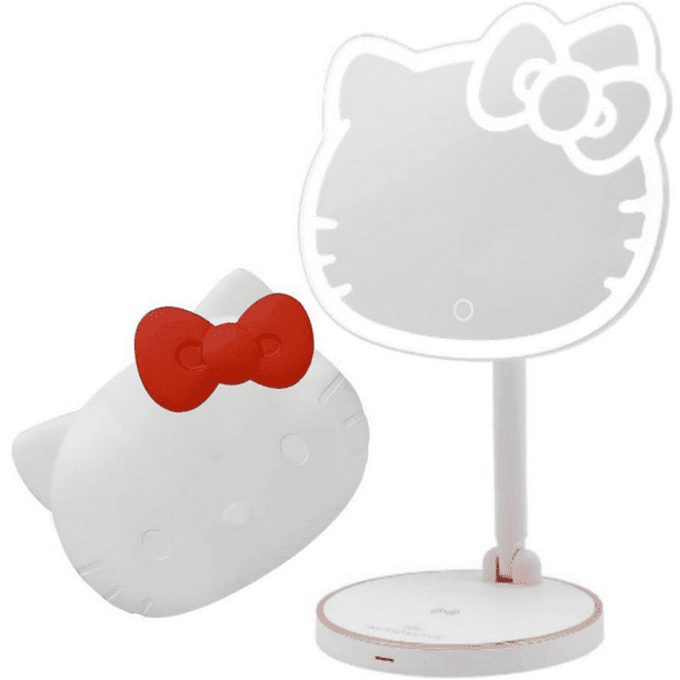 Impressions Vanity Hello Kitty Compact Lighted Makeup Mirrors or Travel