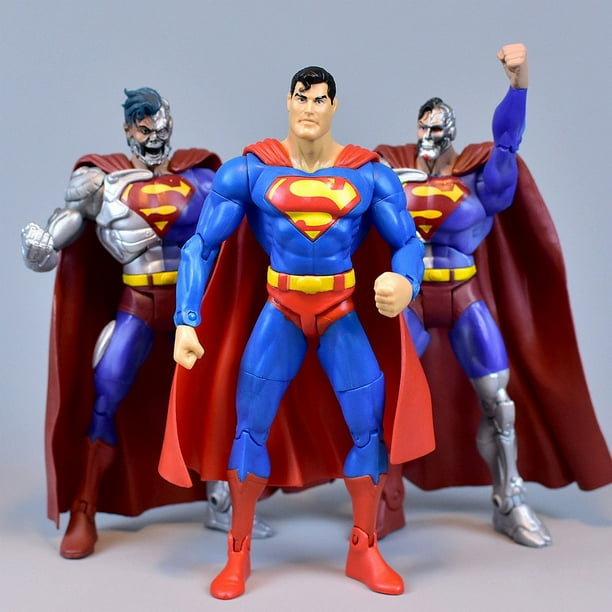 Figura De Acción Batman Liga De La Justicia - 6 Pulgadas, 5 Puntos De Articulación, Capa De Tela, Para Niños Desde 6 Años
