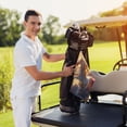 thumbnail image 6 of Naloa Rainbow Cloud White Horse Golf Towel Golf Gift for Men and Women Golf Towel with Carabiner Clip to Quickly Remove Mud, Dirt and Sweat, 6 of 8