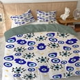 thumbnail image 2 of Patrón 3 Piezas Funda Nórdica Queen 90 "x90"(230x230cm) con 2 Fundas de Almohada,, 2 of 8
