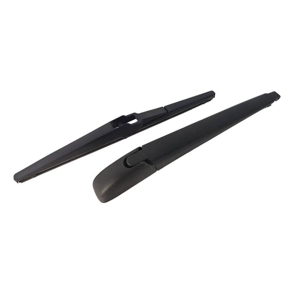 Dcmunx 2pcs Windshield Window Wiper Arm and Blade Set Kit Assembly Rear Side Plastic Rubber Black for Chrysler for Pacifica 2017-2018,for Jeep for Cherokee 2014-2019 14"-Size 68197110AA