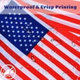 thumbnail image 4 of 40 PCS American Flags - 40 Feet US Flag Banners, Suitable for Indoor Outdoor Decor USA String Flag Patriotic Banner Flag Decorations for Memorial Day, Flag Day, 4th of July Independence Day, 4 of 9