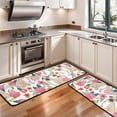 thumbnail image 3 of Kitchen Rugs Sets Of 2,Pugs and Pioneer Flower Anti Fatigue Kitchen Mat Rugs Non Slip Washable,Decorative Kitchen Floor Mats for Kitchen,Sink,Laundry,17"x47"+17"x47", 3 of 5