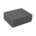 thumbnail image 1 of Estuche para baraja de cartas, contenedor con cierre magnético, organizador, caja de almacenamiento para tarjetas comerciales gris oscuro, 1 of 8