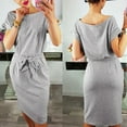 thumbnail image 5 of Summer Dresses for Women 2025, Casual Summer Dresses for Women,Women's Summer Casual Short Sleeve Party Dress with Pocket Flowy Comfortable Ladies Evening Outfit, 5 of 8