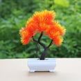 thumbnail image 6 of Artificial Pine Tree Plant Potted Bonsai Wedding Party Desktop Furniture Decor, 6 of 8