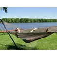 thumbnail image 2 of Hamac en Corde de Polyester - Tissu Doux de Luxe - Café, 2 of 10
