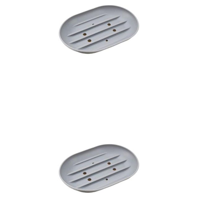 Toystoory Jabonera de silicona, soporte para plato, bandeja, organizador de ducha antideslizante Type1 NO1