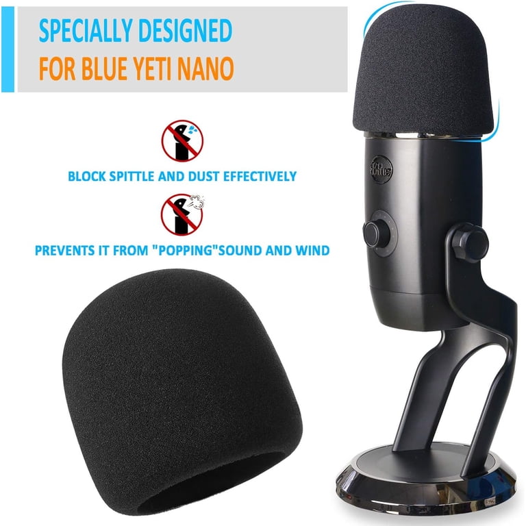 SUNMON Blue Yeti X Shock Mount with Pop Filter, Alloy Shockmount